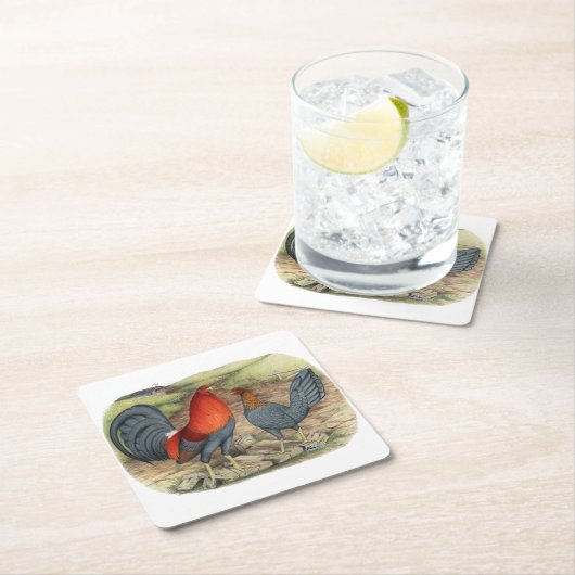 アメリカンゲームブルーレッズ スクエアペーパーコースター (インサイチュ)