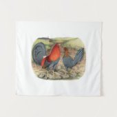 アメリカンゲームブルーレッズ タペストリー (正面(横))