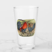 アメリカンゲームブルーレッズ タンブラーグラス (正面)