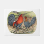 アメリカンゲームブルーレッズ ドアマット (正面)