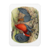 アメリカンゲームブルーレッズ マグネット (縦)