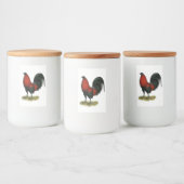 アメリカンゲームBBブラックレッドルースター フードラベル (ボトル)