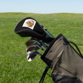 アメリカンコッカースパニエル犬とワイルドフラワー2 ゴルフヘッドカバー (インサイチュ)