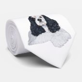 アメリカンコッカースパニエル犬 ネクタイ (ロール)