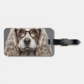 アメリカンコッカースパニエル犬 ラゲッジタグ (裏面横)