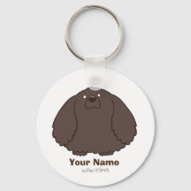 アメリカンコッカースパニエル "アメたま(ブラック)"<名入れ>