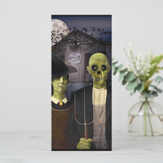 アメリカンゴシックハロウィーンハ幽霊のよく出るウス (スタンド正面)