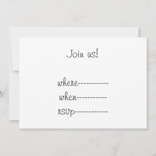 アメリカンゴシックハロウィーンハ幽霊のよく出るウス 招待状 (裏面)