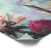 アメリカンゴールドフィンチスルファインアート ポスター (角)