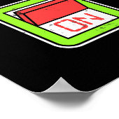 アメリカンサイン言語ASL Imろう認識度 ポスター (角)