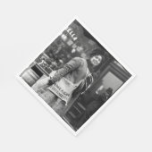 アメリカンサグラゲット， 1910 スタンダードランチョンナプキン (角)