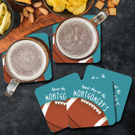 アメリカンサッカーアクア スクエアペーパーコースター