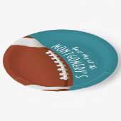 アメリカンサッカーゲームデイアクア ペーパープレート (アングル)