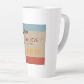 アメリカンサッカーコーヒーマグ カフェラテマグ (右アングル)