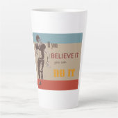 アメリカンサッカーコーヒーマグ カフェラテマグ (正面)