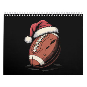アメリカンサッカーサンタハットスポーツクリスマスクリスマス カレンダー