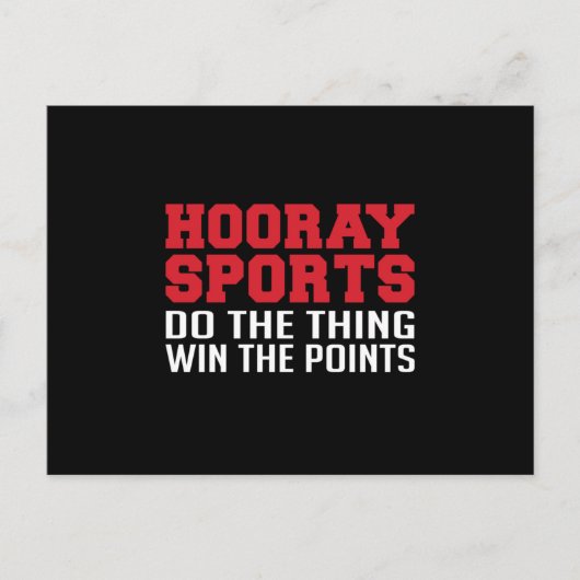 アメリカンサッカースポーツゲームチームギフトおもしろいアイディア ポストカード (正面)