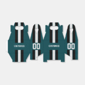 アメリカンサッカーチームカラーズティール（緑がかった色） フェイバーボックス (折り畳みなし)