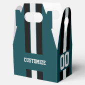 アメリカンサッカーチームカラーズティール（緑がかった色） フェイバーボックス (オープン)