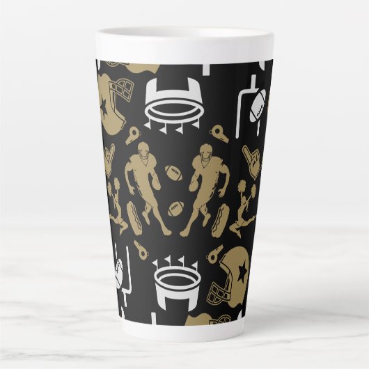 アメリカンサッカーファン カフェラテマグ (正面)