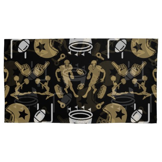 アメリカンサッカーファン 枕カバー (正面)