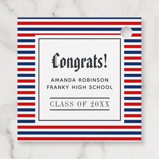 アメリカンサマービーチ卒業 フェイバータグ (裏面)