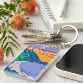 アメリカンサモアナショナルパークオフビーチ キーホルダー (正面右)