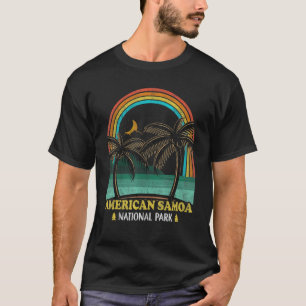 アメリカンサモア国立公園ヴィンテージ70s山 tシャツ