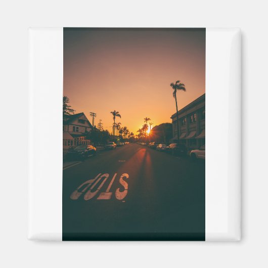 アメリカンサンセット(84) マグネット (正面)