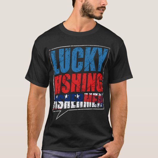 アメリカンサーリー アメリカの釣り Tシャツ (正面)
