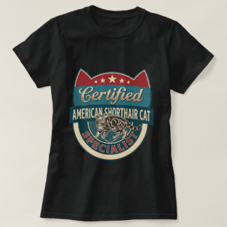 アメリカンショートヘアスペシャリスト認定アート Tシャツ