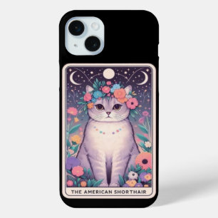 アメリカンショートヘアタロットカードコレクション iPhone 15 MINIケース