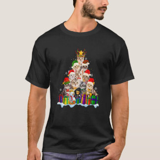 アメリカンショートヘア猫クリスマスサンタハットクリスマスP Tシャツ