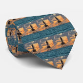 アメリカンショールライトハウスフロリダ鍵メンズタイ ネクタイ (ロール)