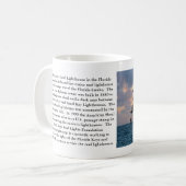 アメリカンショールライトハウス、フロリダマグ コーヒーマグカップ (正面左)