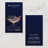 アメリカンスコティッシュルーツカスタム名刺 名刺 (正面/裏面)