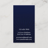 アメリカンスコティッシュルーツカスタム名刺 名刺 (裏面)