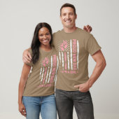 アメリカンスタイルの新米パパの娘の初めての父の日 Tシャツ (ユニセックス)