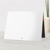 アメリカンスタッフォードシャーの子犬 オータムデライト カード (裏面)