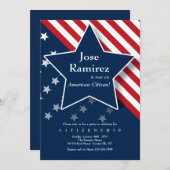 アメリカンスターシチズンシップパーティー 招待状 (正面/裏面)