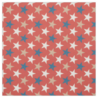アメリカンスターズ柄 ファブリック