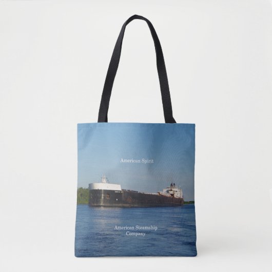 アメリカンスピリットがトートバッグ全体に トートバッグ (正面)