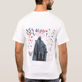 アメリカンスピリットシャインホワイト Tシャツ (裏面)