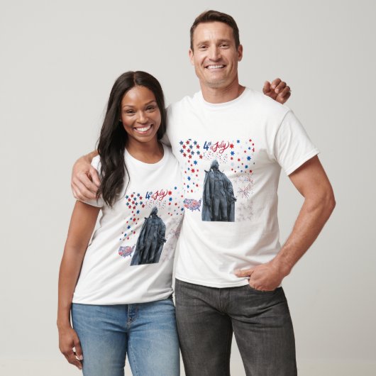 アメリカンスピリットシャインホワイト Tシャツ (ユニセックス)