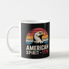アメリカンスピリット 1776 愛国心 7月4日 コーヒーマグカップ