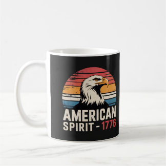 アメリカンスピリット 1776 愛国心 7月4日 コーヒーマグカップ