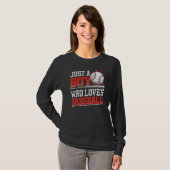 アメリカンスポーツ 野球好きな少年に Tシャツ (正面フル)