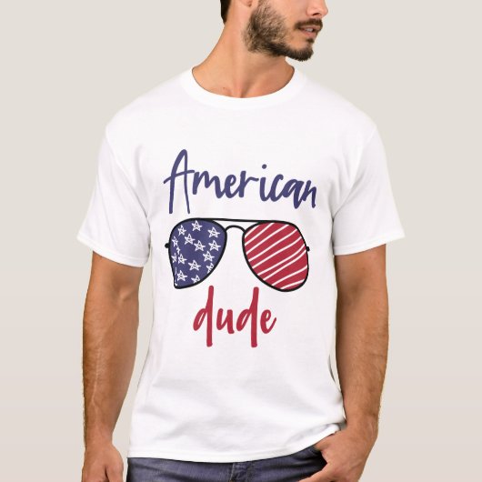 アメリカンダッド愛国 Tシャツ (正面)