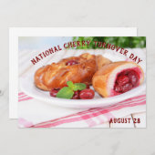 アメリカンチェリーターンハイの日 招待状 (正面/裏面)