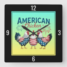アメリカンチキンの7月4日パトリオティックデザイン